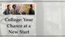 College: Your Chance at a New Start